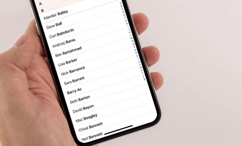 İphone Rehberindeki Kişileri Sıralama İşlemi Nasıl Yapılır?