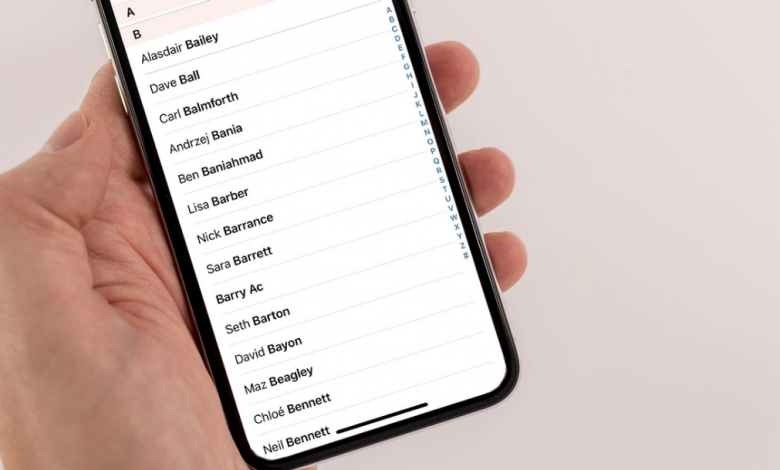 İphone Rehberindeki Kişileri Sıralama İşlemi Nasıl Yapılır? 